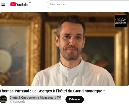 Thomas Parnaud : Le Georges à l’hôtel du Grand Monarque *