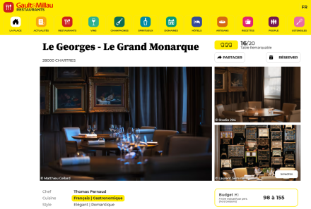 Avis Gault&amp;Millau LE GEORGES